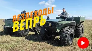 Обзор на вездеходы Вепрь