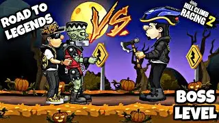 HILL CLIMB RACING 2 - TWO BOSSES VS XENOX | GAME PLAY (ROAD TO LEGEND)