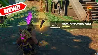 How and Where to Find Predator's Mythic Cloaking Device in Fortnite Season 5