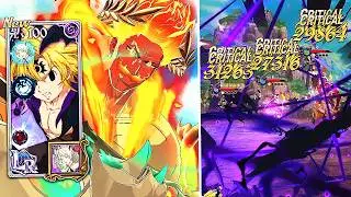 LIGHT ESCANOR SUPER INSANE WITH NEMESIS MELIDOAS!! LMAOO IMMORTAL SINS COMBO!! [7DS: Grand Cross]