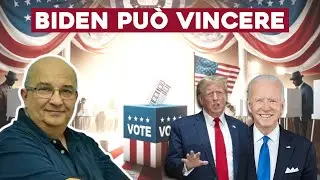BIDEN PUÒ BATTERE TRUMP, ANALISI ACCURATA con SANDRO BRUSCO