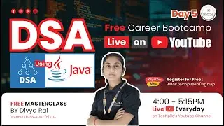 Free Live DSA using Java Bootcamp | Beginner to Advanced | Day 5