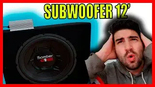 Instale un SUBWOOFER de 12' Con AMPLIFICADOR🚗🎶