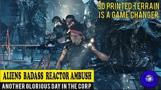 Aliens: Ultimate badass Reactors AGDITC-3d printed terrain by lv427-designs
