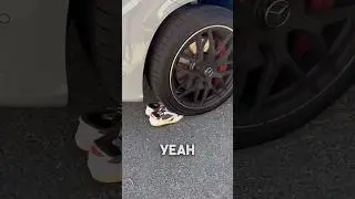 Mercedes vs Travis Scott Jordan 1 😭 Real or FAKE?? #travisscott #sneakers #car
