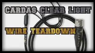 Cardas Clear Light cable teardown reveal [NAKED Reveal]