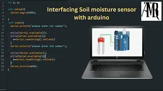 Interfacing soil moisture sensor with Arduino || introduction to 
