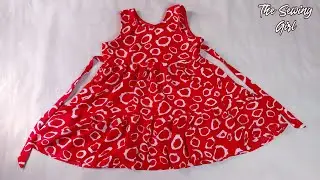 ৩-৪ বছরের বেবি ফ্রক কাটং ও সেলাই | 3-4 year baby frock cutting and stitching