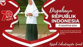 Azizah Zahratussyifa Ismail from SMP ABBS Surakarta.