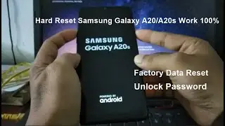 Hard Reset Samsung Galaxy A20s (SM A207F/DS)
