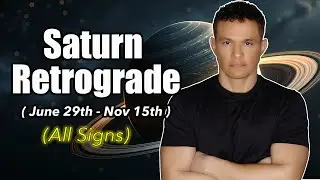 How Will Your Zodiac Sign Be Affected!?! ( June 29th - Nov 15th ) #saturnretrograde