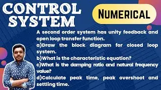 Second order system numerical | Control System | Engineering | Mathspedia |