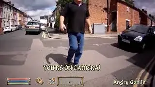 Oblivion NPC gets angry at black horse courier