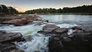 Relax and Unwind Serenity in Spring with Bird Sounds and Waterfall Stream