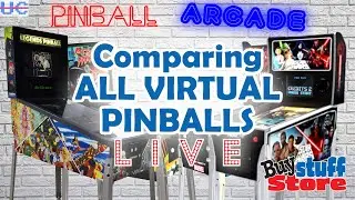 Comparing ALL Virtual Pinballs with Mario from BuyStuffStore LIVE