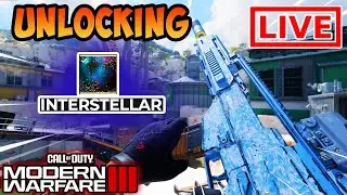 🔴 LIVE - Call of Duty MWIII ROAD TO INTERSTELLAR (MW3 Mastery Camo)