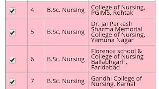 Pgi Rohtak BscNursing choice filling step by step🔥|pgi rohtak bsc nursing counselling 2021|pgims