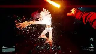 Blasting alien dweebs with my 50caliber kpop lightstick in level zero extraction