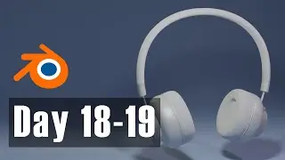 Day 18-19 of learning Blender - Headphones