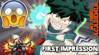 New Game First Impression! (MUST TRY) My Hero Academia: Strongest Hero