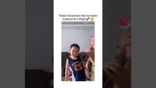 My Baby is gonna be a singer