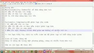 demo code metrics