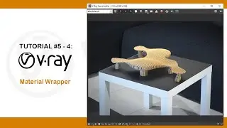 Vray For Sketchup #5/4 - Material Wrapper in vray for sketchup