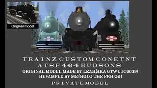 Trainz custom content: ATSF 3460 class(Pls read description)