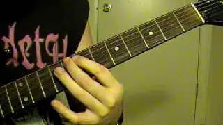 How to Play Holy Wars by Megadeth Guitar Lesson (w/ Tabs!!)