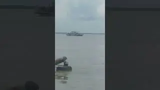 cruise in gangasagar | little ship 🚢 