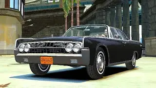 GRAND THEFT AUTO IV 1962 LINCOLN CONTINENTAL CRASH TESTING HD
