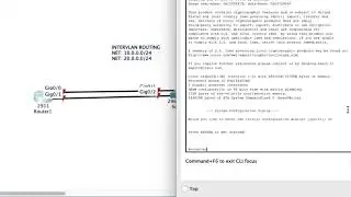 Administration des protocoles: Routage inter-vlan