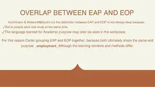 types of ESP