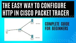 Cisco Packet Tracer Tutorial: HTTP Configuration From Scratch