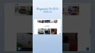Responsive Portfolio Website  #coding #webdesign #shorts #javascript #html #design #xdcode
