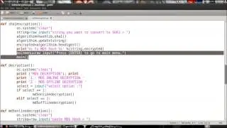 MD5 Encryption and Decryption Python Script in Backtrack 5 R3