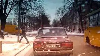 Стремный водитель