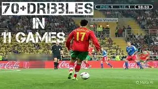 All Dribbles Of Cristiano Ronaldo With Portugal in 2005 | 70+ Dribbles