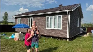 Обзор проекта дома Сканди 12х8