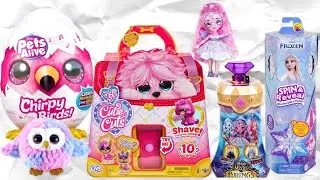UNBOXING LITTLE LIVE PETS SCRUFF A LUVS Cutie Cuts | ZURU CHIRPY BIRDS,ELSA SPIN&REVEAL,MAGIC MIXIES