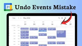 How to recover deleted Google Calendar events