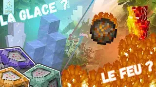 Je crée le pouvoir du FEU et de la GLACE sur Minecraft !