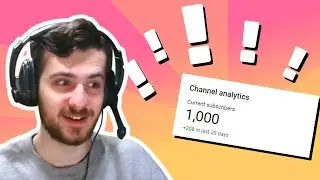 ⭐ 1000 SUBSCRIBERS!!! ⭐