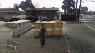 Grand Theft Auto V Borderlands Easter Egg Claptrap machine.