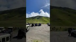 Kondisi Bukit Teletubbies Bromo setelah Kebakaran