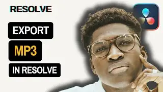 How to Export as Mp3 in Davinci Resolve