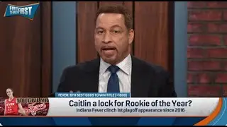 FIRST THINGS FIRST | Nick Wright STUNNED Caitlin Clark Should WIN Rookie Of The Year AND MVP