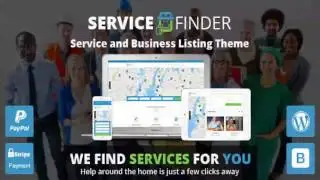 Service Finder - Service and Business Listing WordPress Theme | Themeforest Website Templates and