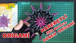 kağıttan hareketli origami