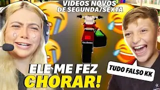 MEU IRMÃOZINHO FOI ME ENSINAR A JOGAR ROBLOX E ME FEZ CHORAR NO FINAL